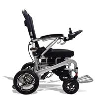 KSM-5517 FDA Aluminum Lightweight Folding Power Electric Wheelchair Manufacturer For Sale
